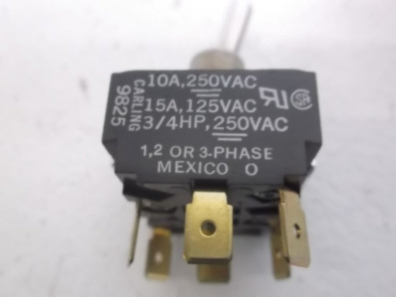 LOT OF 3 CARLING 9825 TOGGLE SWITCH NSNP