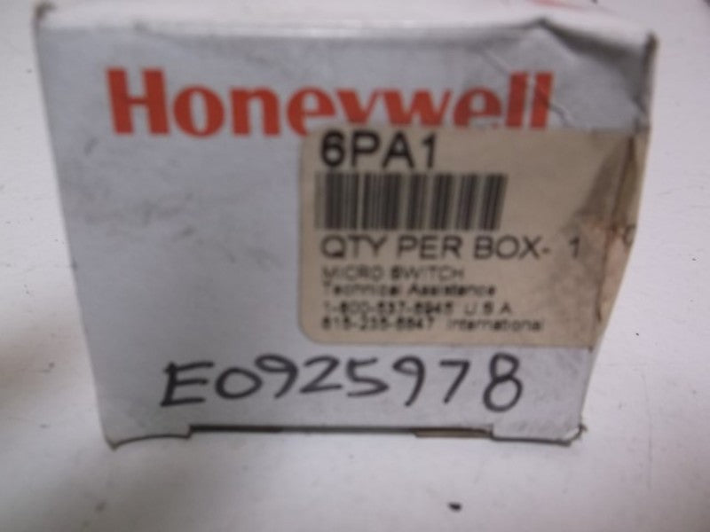 HONEYWELL 6PA1 SWITCH LEVER  NSMP