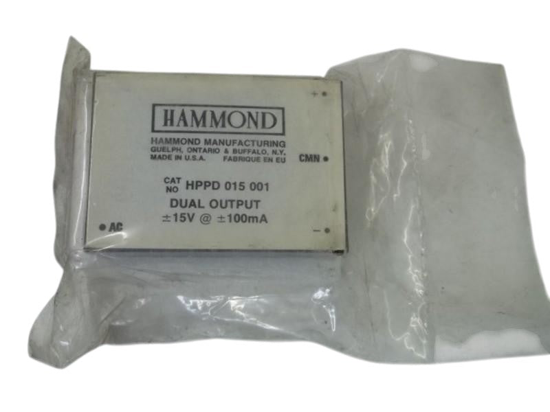 HAMMOND HHPD015001 DUAL OUTPUT POWER SUPPLY  NSNP IN A BAG
