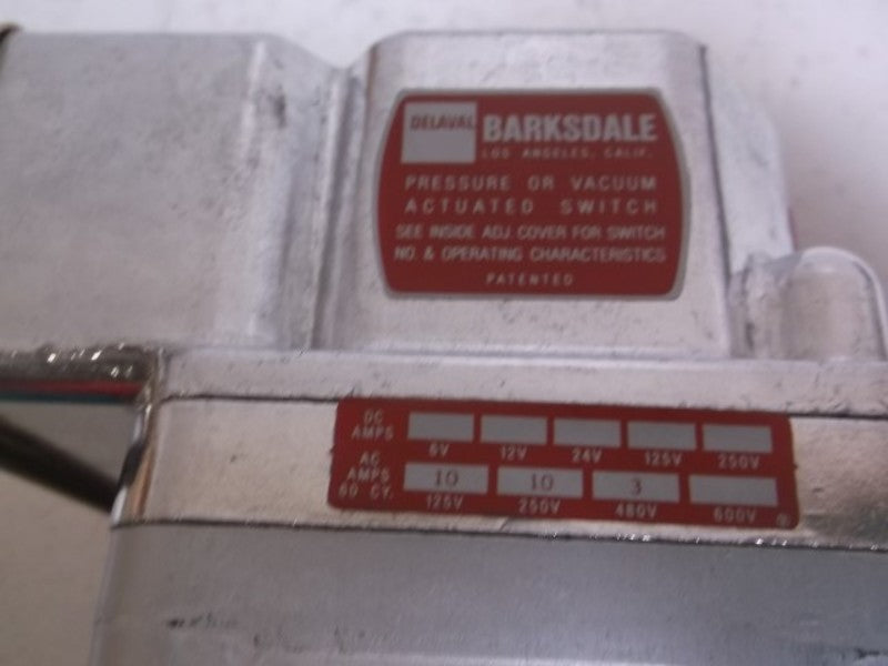 BARKSDALE DPD1T-A3 VACUUM SWITCH  NSMP