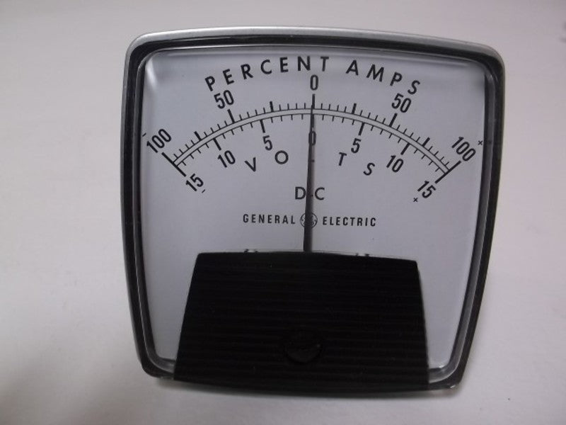 GENERAL ELECTRIC 218A4741F21DV1101C00 METER PERCENT AMPS  NSMP