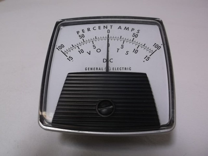 GENERAL ELECTRIC 218A4741F21DV1101C00 METER PERCENT AMPS  NSMP