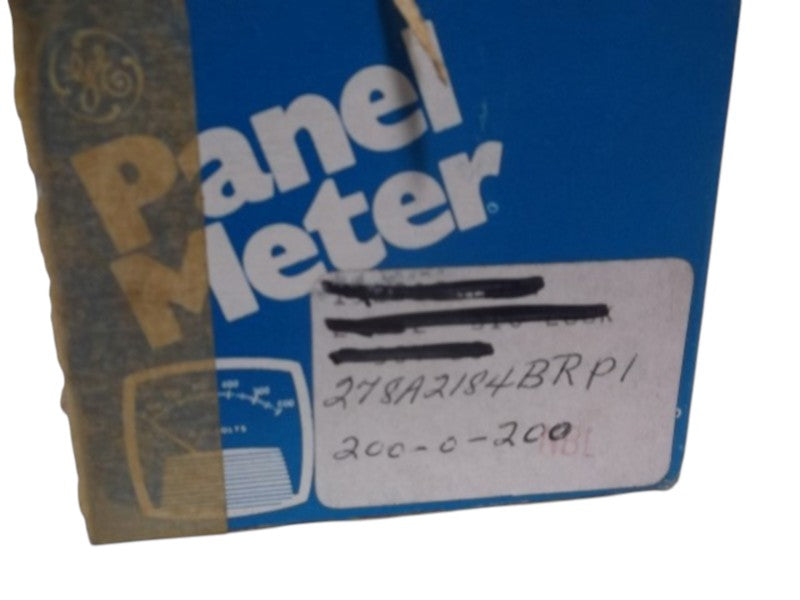 GENERAL ELECTRIC 278A2184BRP1 METER 200-0-200 DC AMPERES  NSMP