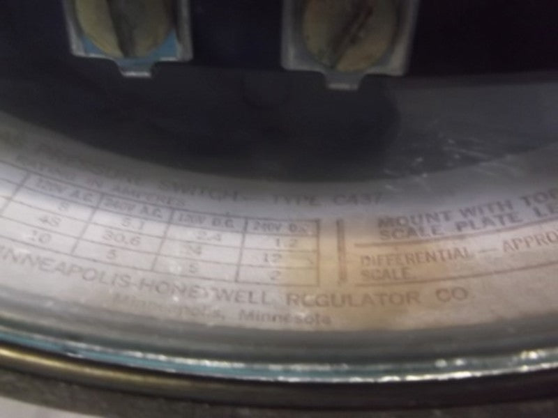 HONEYWELL C437G-1010 PRESSURE SWITCH  NSNP