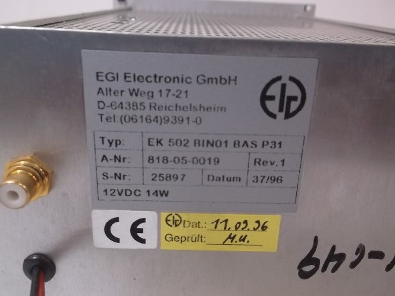 EGI EK-502-BIN01-BAS-P31  UNMP