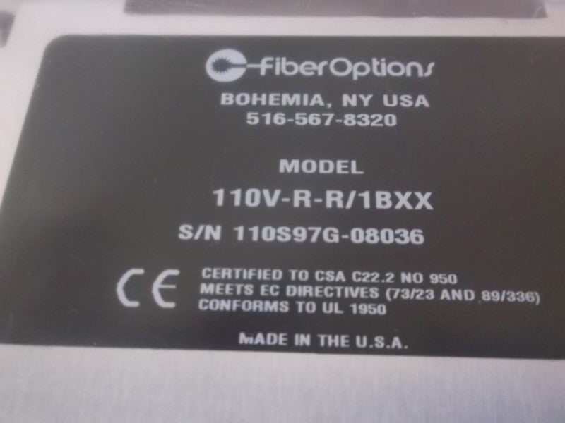 FIBER OPTIONS 110V-R-R/1BXX MODULE RECEIVER  NSMP