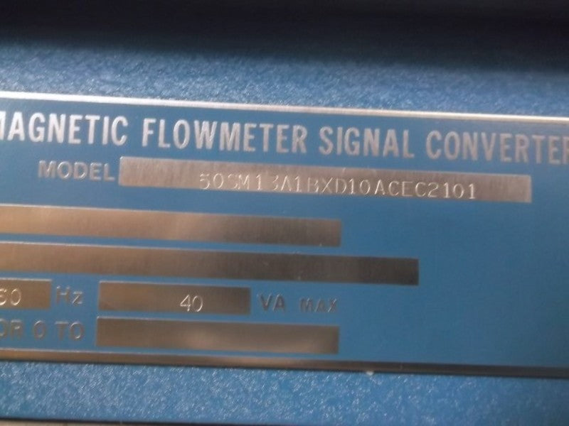 BAILEY 50SM13A1BXD10ACEC2101 MAGNETIC FLOWMETER SIGNAL CONVERTER  UNMP