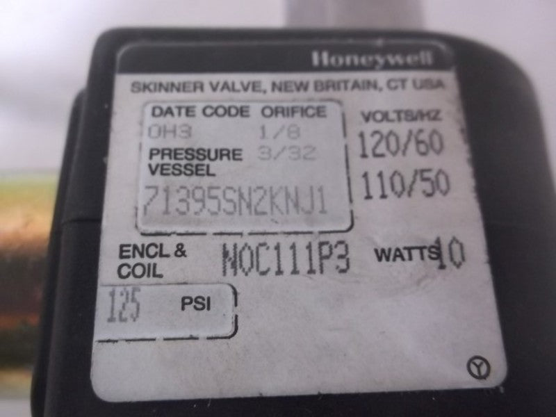 HONEYWELL 71395SN2KNJ1N0C111P3 SKINNER VALVE  NSMP