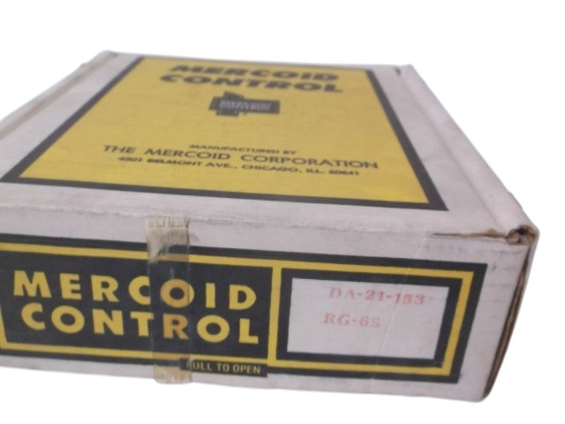 MERCOID CONTROL DA-21-153-RG-6S PRESSURE SWITCH  NSMP