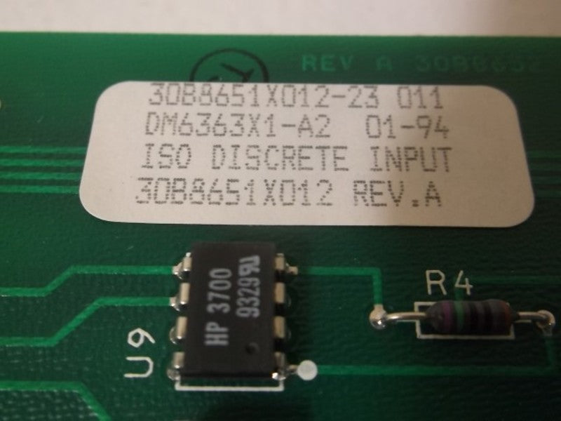 Fisher DM6363X1-A2 PC BOARD DISCREET ISOLATED INPUT  NSNP