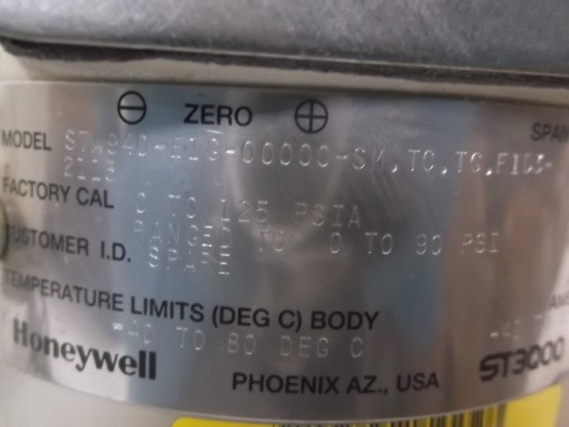 HONEYWELL STA940-E1G-00000-SM,TC,TG F1D3-2113 SMART TRANSMITTER  UNMP