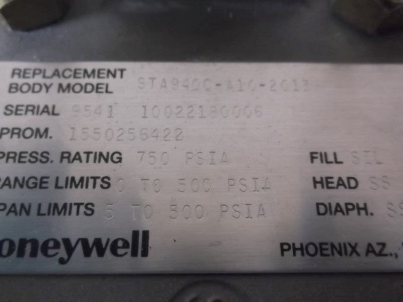 HONEYWELL STA940-E1G-00000-SM,TC,TG F1D3-2113 SMART TRANSMITTER  UNMP