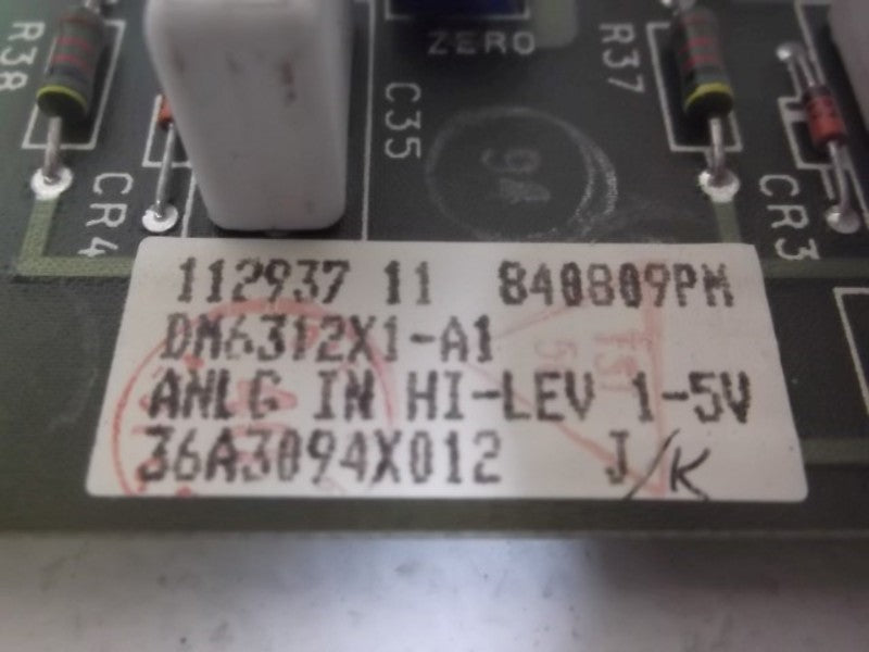 FISHER DM6312X1-A1 ANALOG INPUT ISOLATED HI-LEV  NSNP