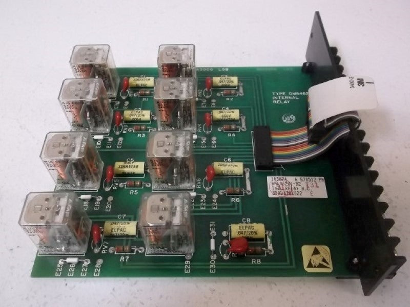 FISHER DM6462X1-B2 INTERNAL CONTROL RELAY BOARD  NSNP