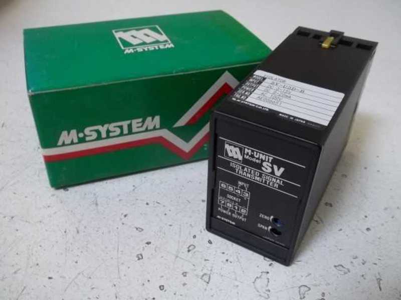M-SYSTEMS SV-U3D-B ISOLATED SIGNAL TRANSMITTER  NSMP