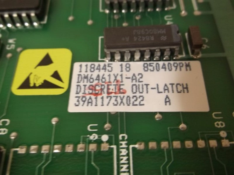 FISHER DM6461X1-A2 DISCRETE OUTPUT -LATCH PC BOARD  NSMP