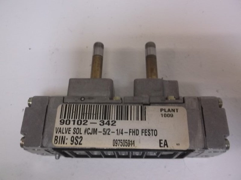 FESTO CJM-5/2-1/4-FHD SOLENOID VALVE  UNMP