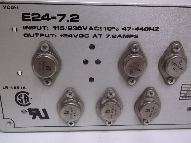 CONDOR E24-7.2  POWER SUPPLY 24VDC OUT  UNMP