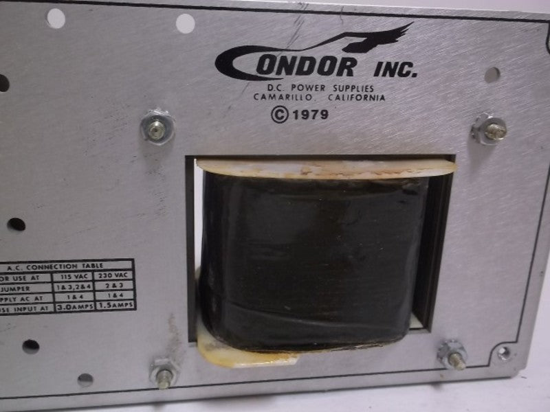 CONDOR E24-7.2  POWER SUPPLY 24VDC OUT  UNMP