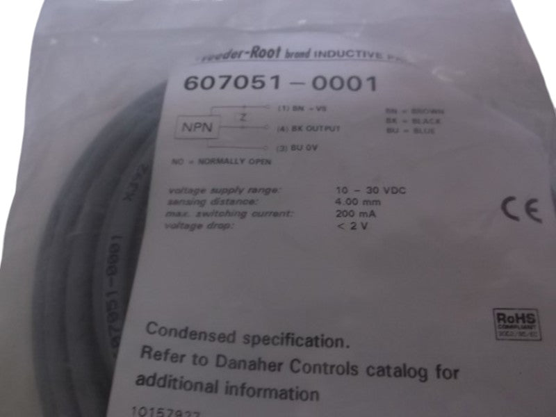 VEEDER-ROOT 607051-0001 INDUCTIVE SENSOR  NSMP