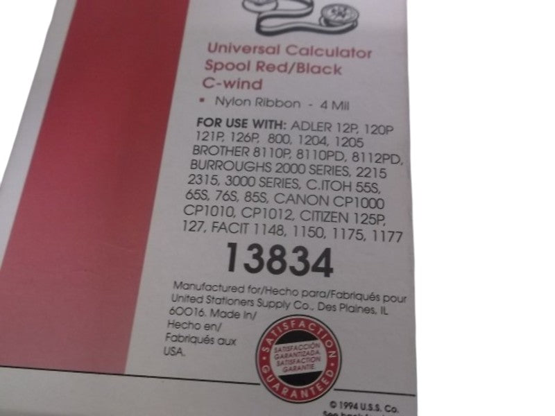 UNIVERSAL 13834 UNIVERSAL CALCULATOR SPOOL  NSMP
