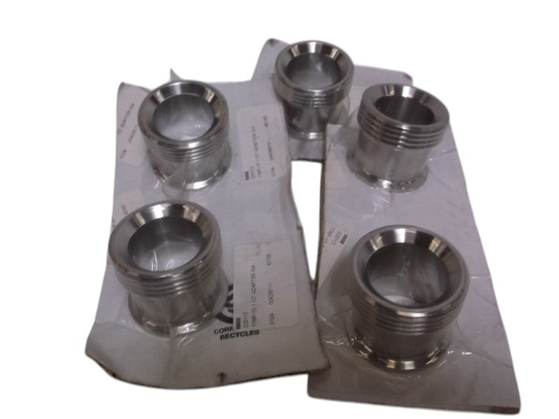 LOT OF 5 DIXON 17MP-15 1 1/2" CLAMP X THREAD ADAPTER NSNP