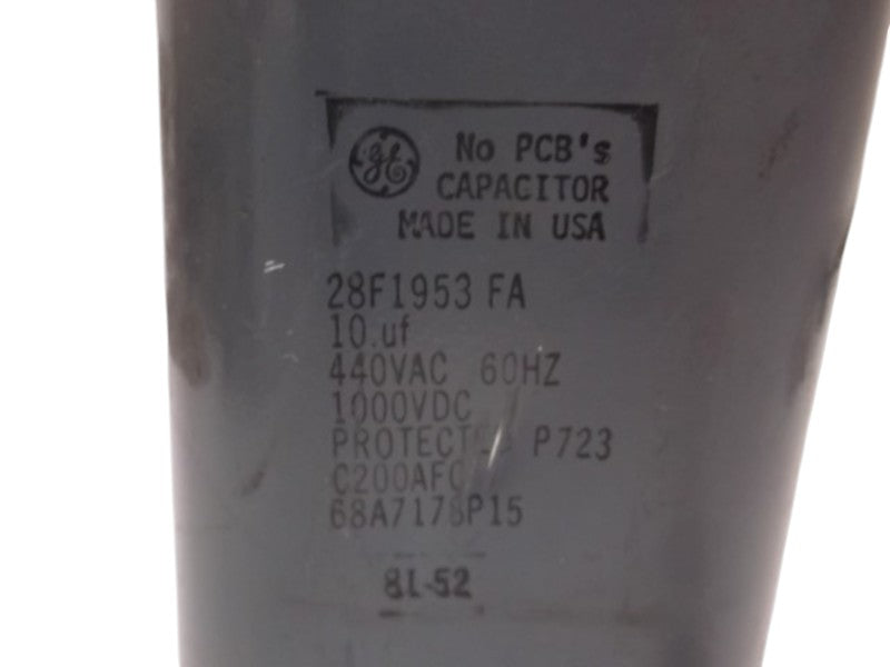 GENERAL ELECTRIC 28F1953 FA CAPACITOR  UNMP