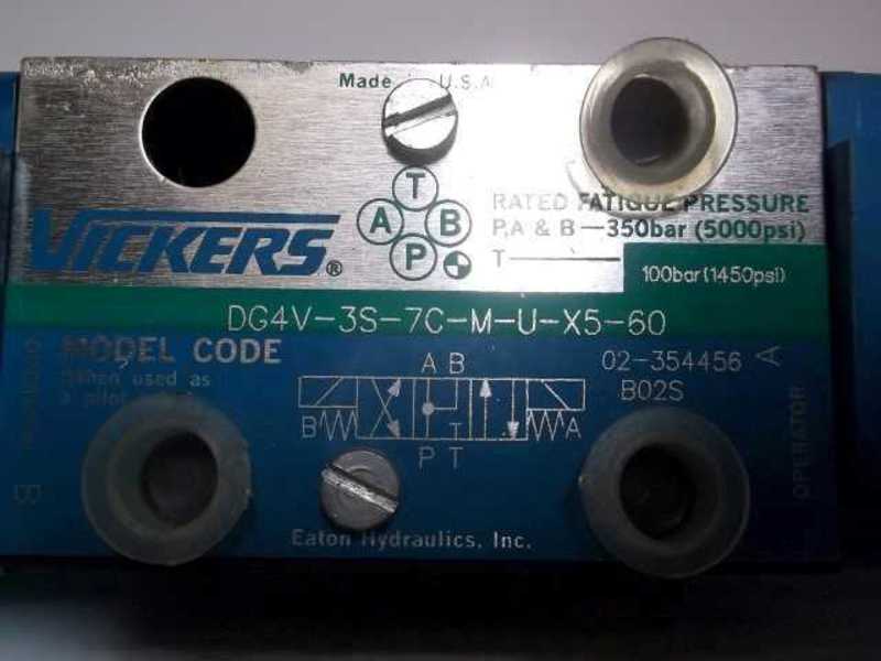VICKERS DG4V-3S-7C-M-U-X5-60 SOLENOID VALVE  UNMP