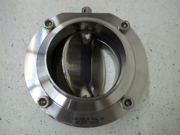 ALFA LAVAL ISO 101.6 316L CP BUTTERFLY VALVE  NSMP