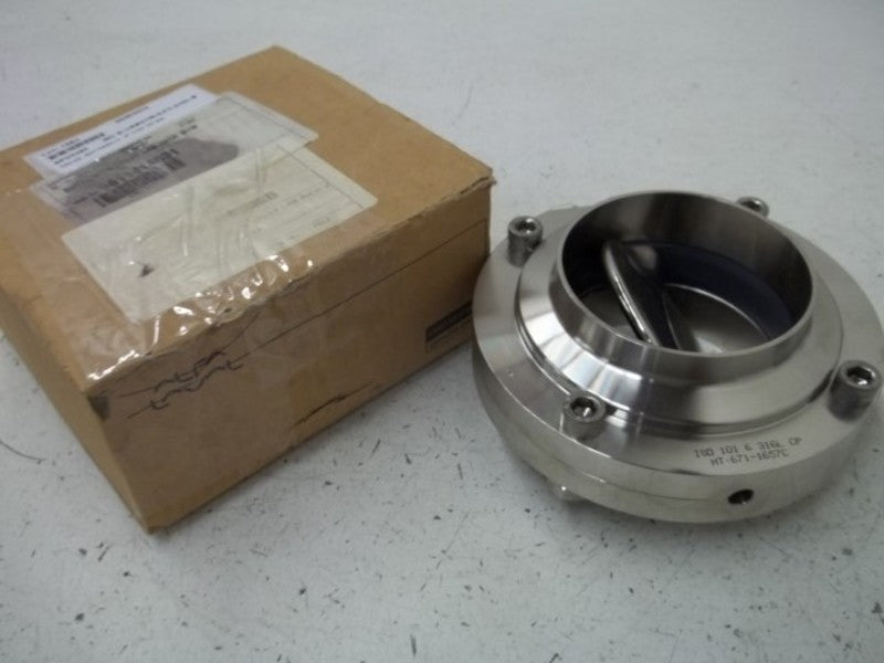 ALFA LAVAL ISO 101.6 316L CP BUTTERFLY VALVE  NSMP