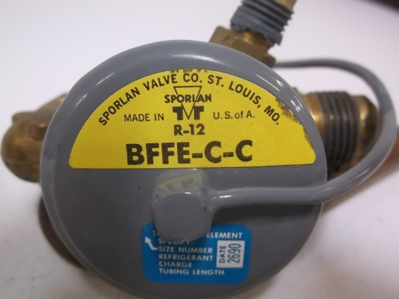 SPORLAN BFFE-C-C THERMOSTATIC EXPANSION VALVE  UNMP