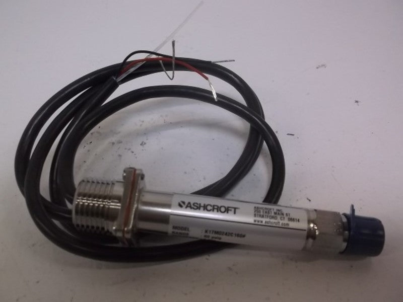 ASHCROFT K1-7-M02-42-C160 PRESSURE TRANSDUCER 0-60 PSI  NSMP