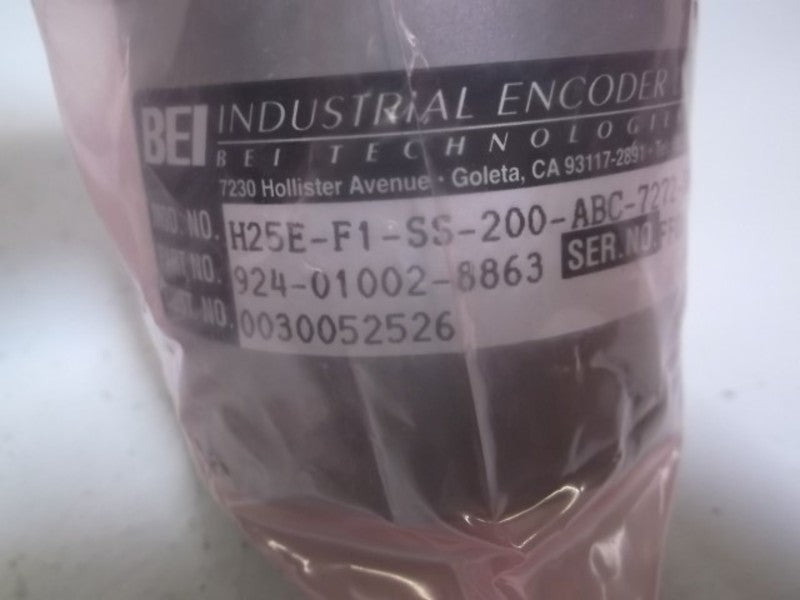 BEI H25E-F1-SS-200-ABC-7272 ENCODER  NSMP