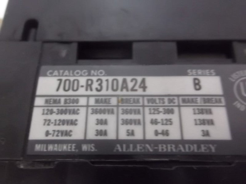 ALLEN BRADLEY 700-R310A24 SER. B  UNMP