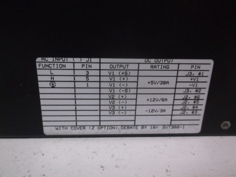 LAMBDA SVT3001 POWER SUPPLY  NSMP