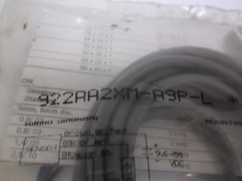 MICROSWITCH 922AA2XM-A9P-L PROXIMITY SWITCH  NSMP