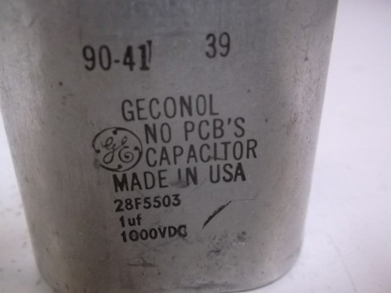 GENERAL ELECTRIC 28F5503 CAPACITOR 1UF 1000VDC  UNMP