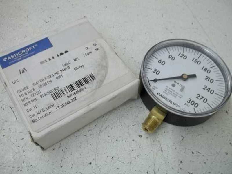 ASHCROFT PT923431003 GAUGE 0-300PSI  NSMP