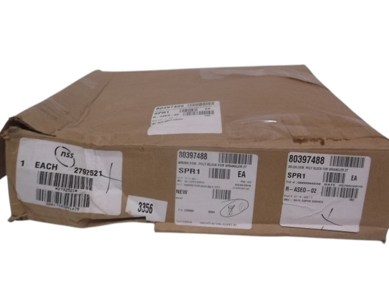 NATIONAL 2792521 BRUSH POLY BLOCK FOR WRANGLER  NSMP