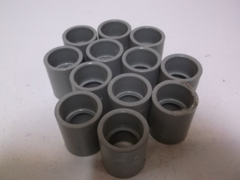 LOT OF 13 CANTEX 6141624 COUPLING SCHEDULE 40 PVC 3/4 NSNP