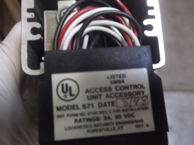 LOCKNETICS 672-36-628-RDAR EXIT DEVICE TOUCH BAR  NSNP