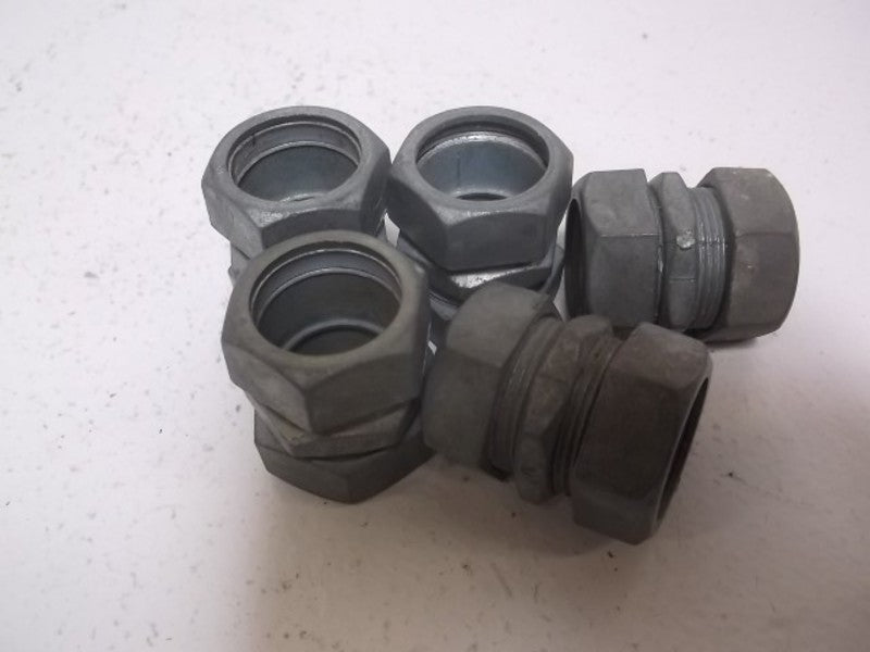 LOT OF 5 THOMAS & BETTS 5220 COUPLING COMPRESSION 3/4" NSNP