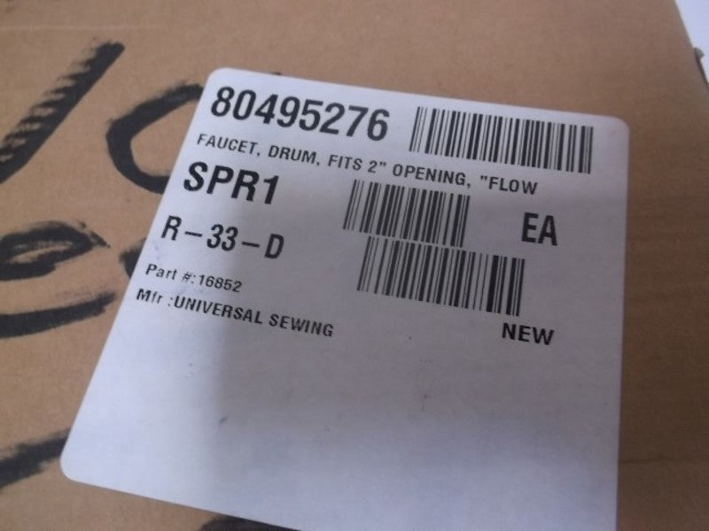 UNIVERSAL 16852 FLOW FAUCET DRUM  NSMP