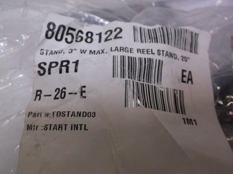 START TDSTAND03 STAND 3" W/MAX LARGE REEL STAND  NSNP
