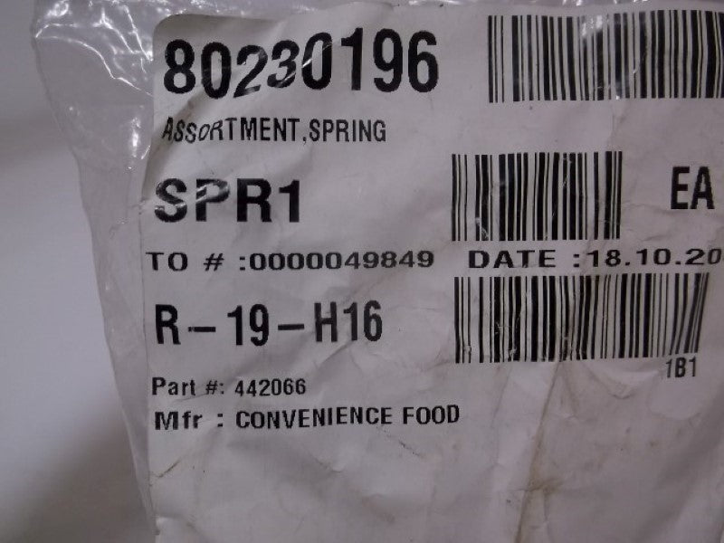 CONVENIENCE 442066 ASSORTMENT SPRING  NSNP