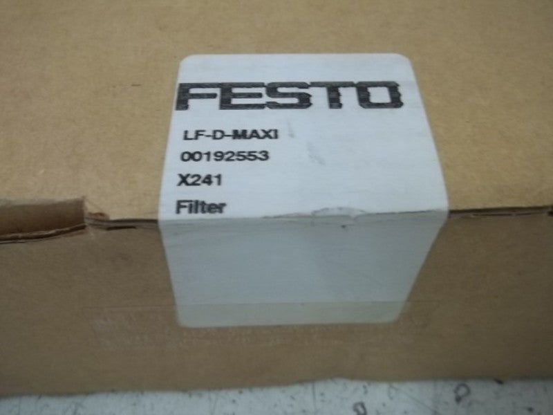 FESTO LF-D-MAXI PNEUMATIC FILTER  NSFS