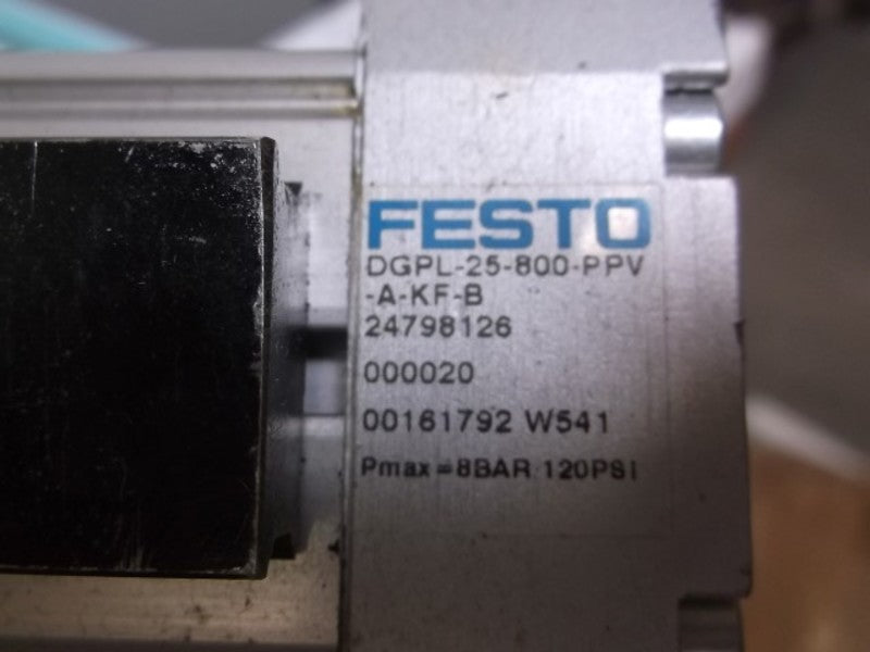 FESTO DGPL-25-800-PPV-A-KF-B AIR CYLINDER 25MM BORE  UNMP