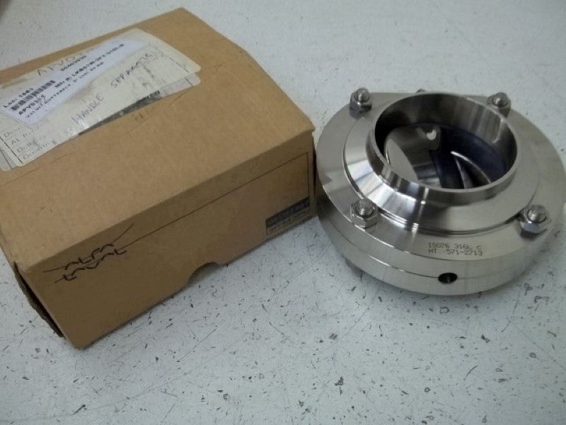 ALFA LAVAL ISO76 316L C BUTTERFLY VALVE  NSMP