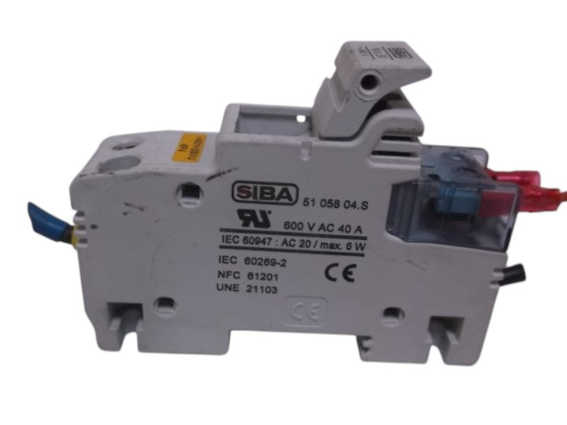 SIBA 5105804 FUSE HOLDER  UNMP