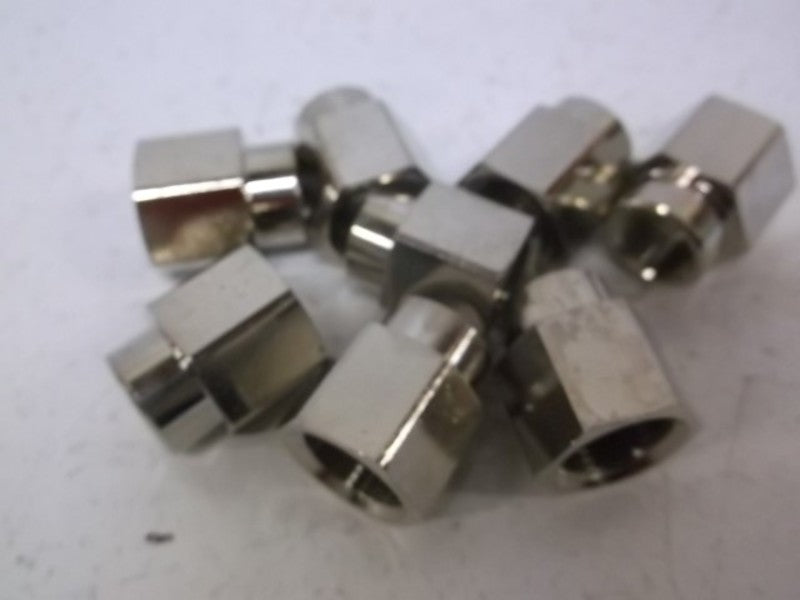 LOT OF 8 FESTO 153283 REDUCING NIPPLE NSNP